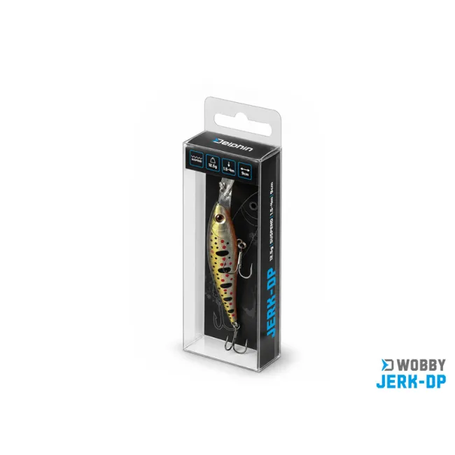 Vobler Delphin WOBBY JERK-DP,9cm,12.5g,PHANTOM