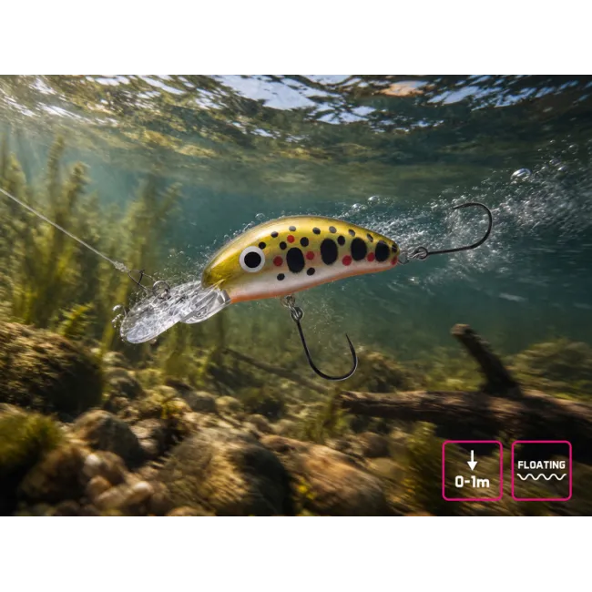 Vobler Delphin WOBBY TROUT-SH,PHANTOM