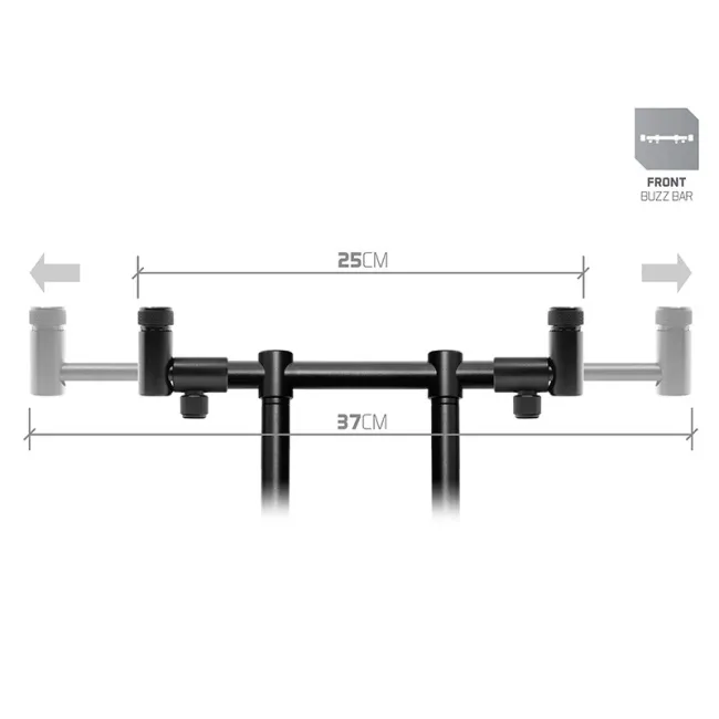 Rodpod Delphin RPX ProSTALX BlackWay, 2 Posturi