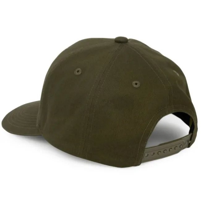 Sapca Black Cat Green Flat Peak Cap, Verde