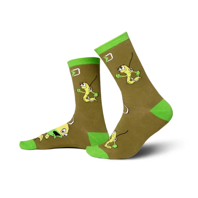 Set Sosete Delphin BEEROX Worm Socks Set in a Can – 2 Perechi, Ambalaj Tip Doza