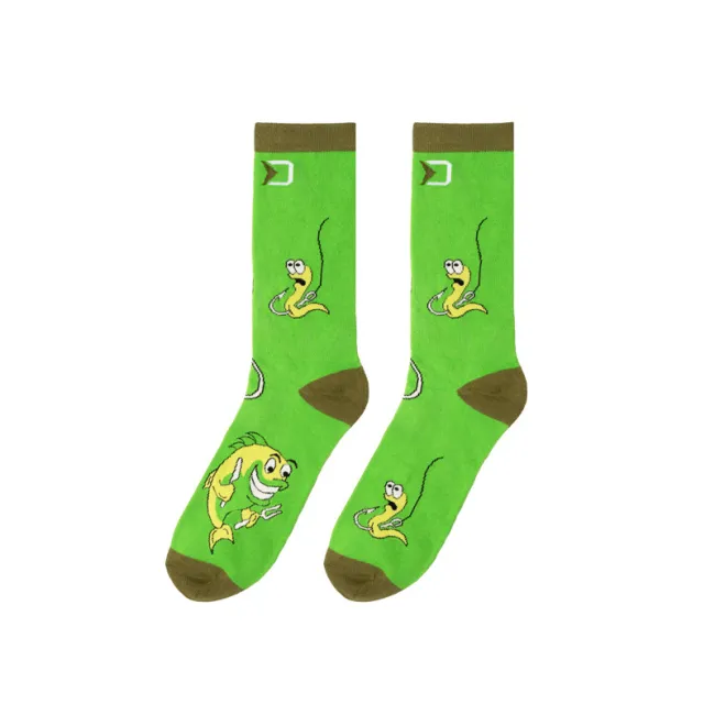 Set Sosete Delphin BEEROX Worm Socks Set in a Can – 2 Perechi, Ambalaj Tip Doza