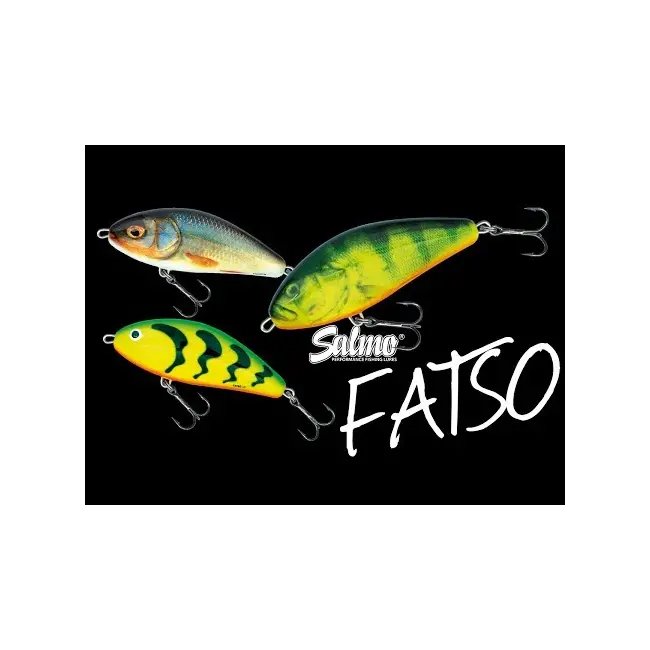Vobler Salmo Fatso Floating, Real Dace, 10cm