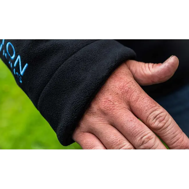 Jacheta Preston Windproof Hooded Fleece, Grey/Black