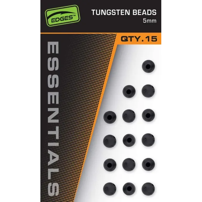 Bilute Antisoc Fox Edges, 5mm, Tungsten Beads, 15buc/plic