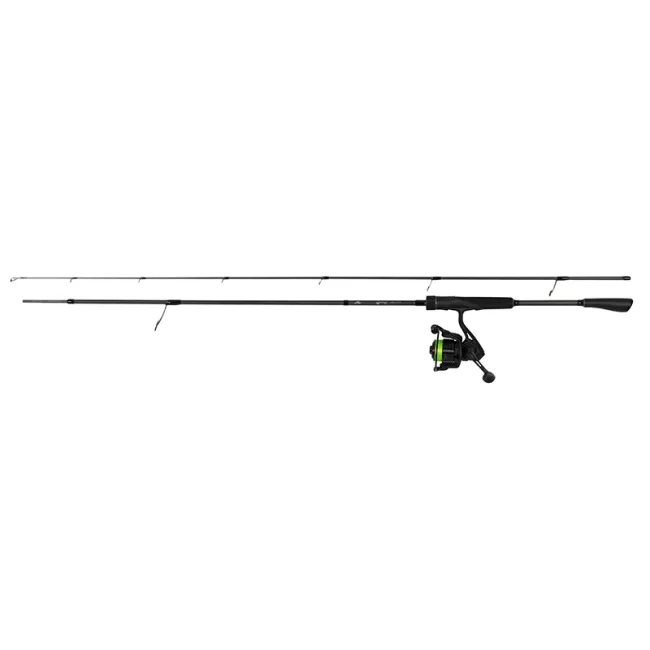Combo Fox Rage Warrior ST Medium Spin – Lanseta 15-50g + Mulineta 2000 + Fir Textil + Set Naluci