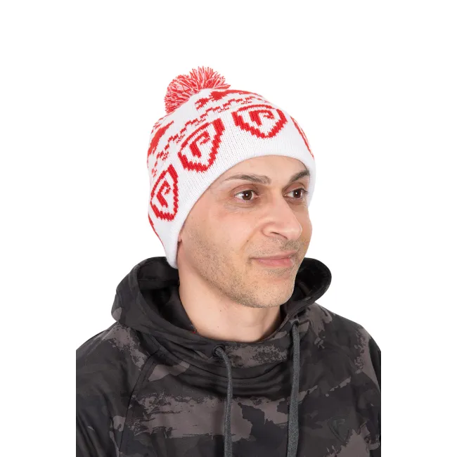Fes Fox Rage Christmas Bobble Hat