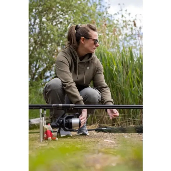 Hanorac Dama Korda Womens Kore Hoodie, Dark Olive