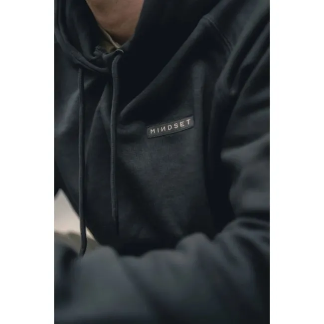 Hanorac Korda Mindset Patch Hoodie, Black