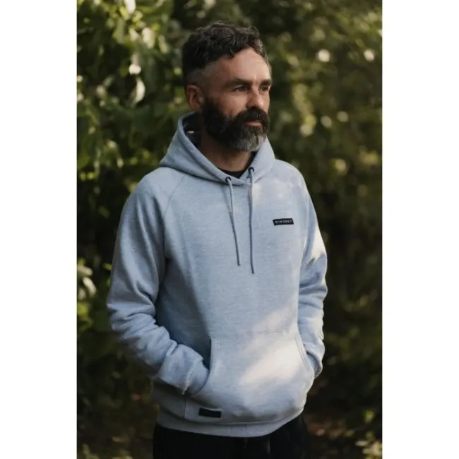 Hanorac Korda Mindset Patch Hoodie, Heather Grey