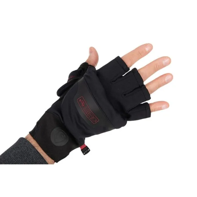Manusi Fox Rage Fingerless Mitten Gloves