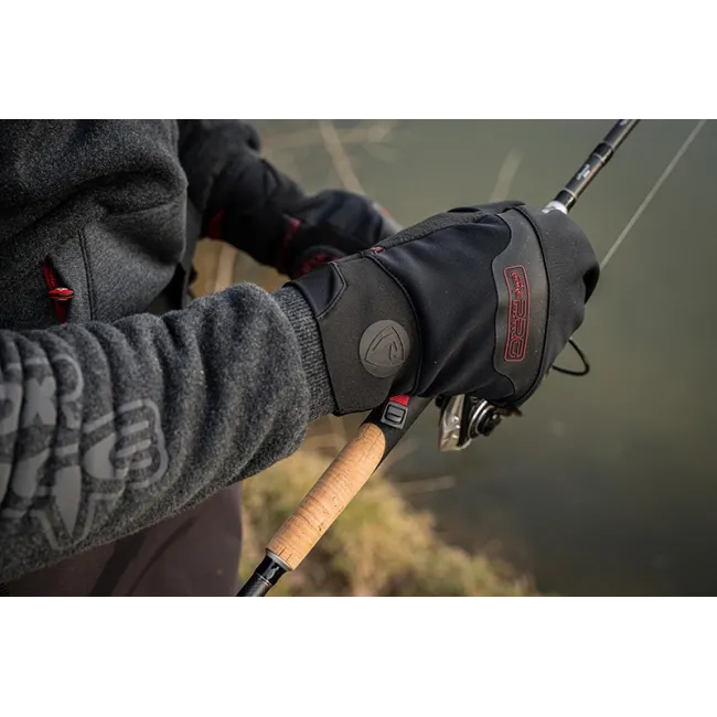 Manusi Fox Rage Fingerless Mitten Gloves
