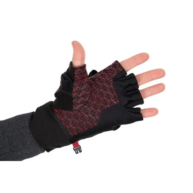 Manusi Fox Rage Fingerless Mitten Gloves