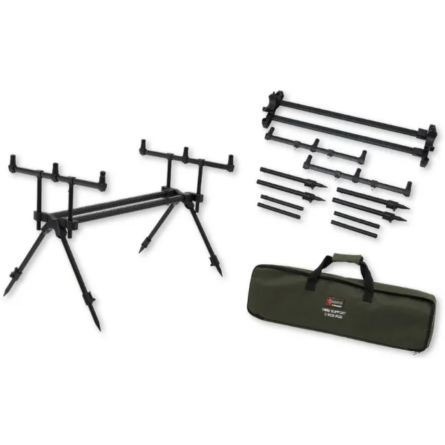 Rod Pod Prologic C-Series Twin Support, 3 Posturi