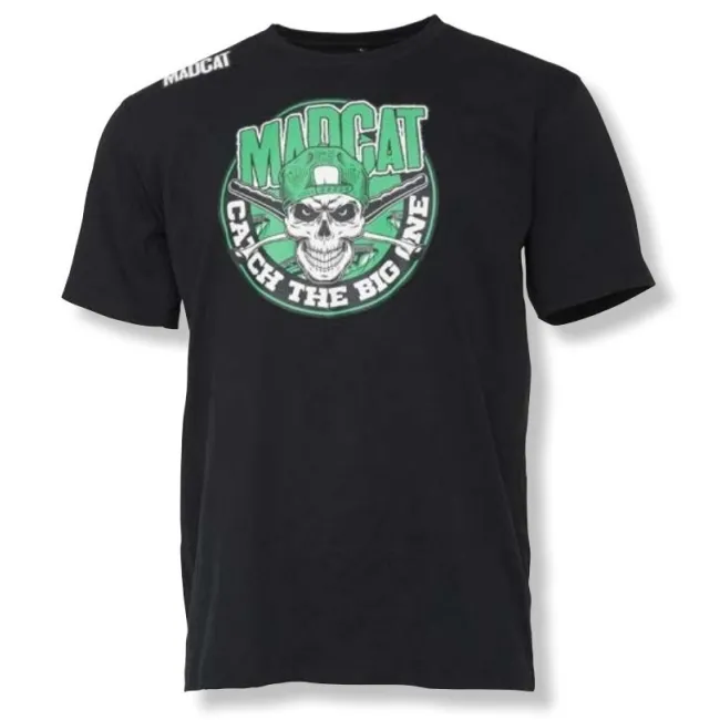 Tricou Madcat Skull, Black
