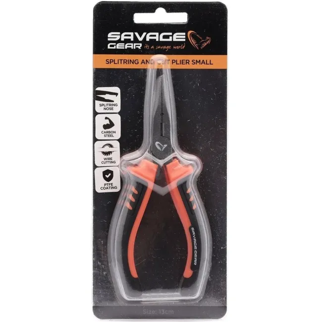 Cleste Multifunctional Savage Gear Splitring And Cut Plier Small, 13cm