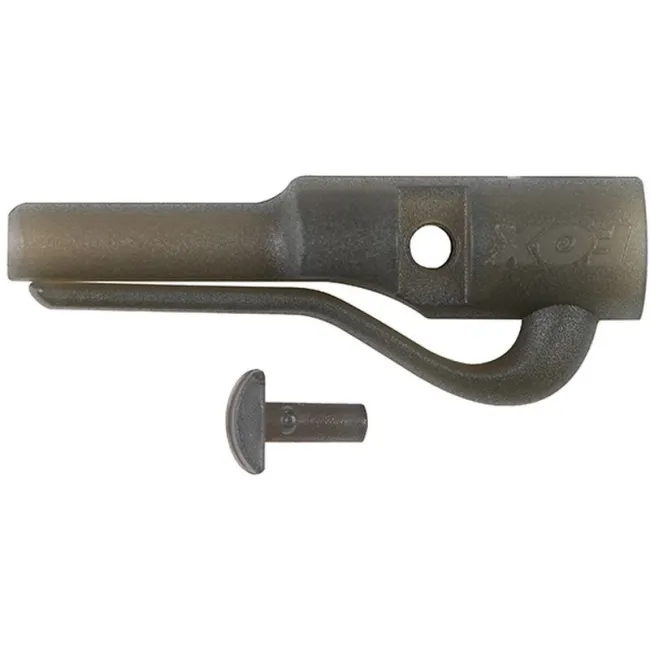 Clipsuri Plumb FOX Edges Naturals Slik Lead Clip + Pegs, 10buc/plic
