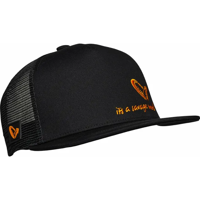 Sapca Savage Gear All Black, Black Caviar