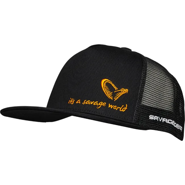 Sapca Savage Gear All Black, Black Caviar