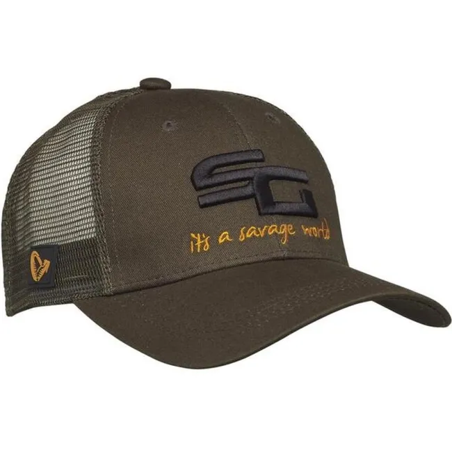 Sapca Savage Gear SG4, Olive Green