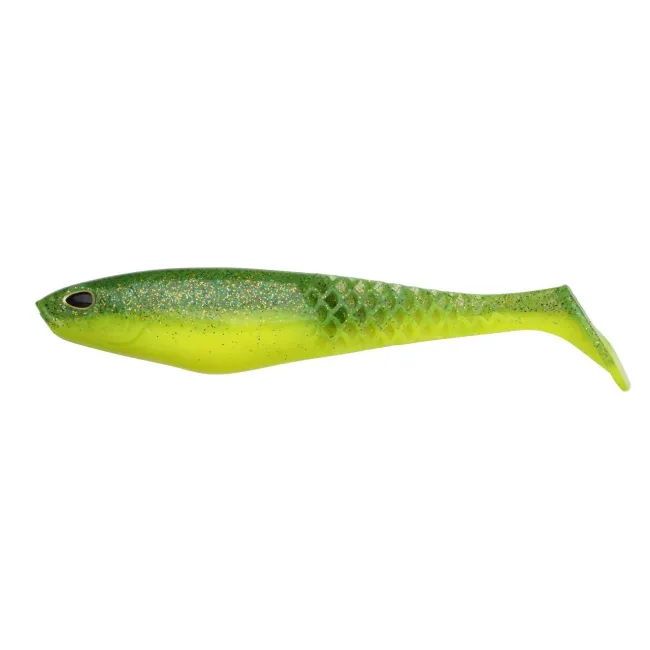 Shad Berkley PowerBait Cullshad, Chartreuse, 7.5cm, 3.7g