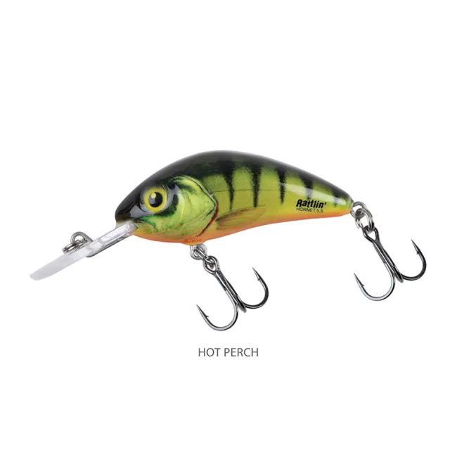 Vobler Salmo Rattlin Hornet Floating, Hot Perch,6,5cm, 20gr