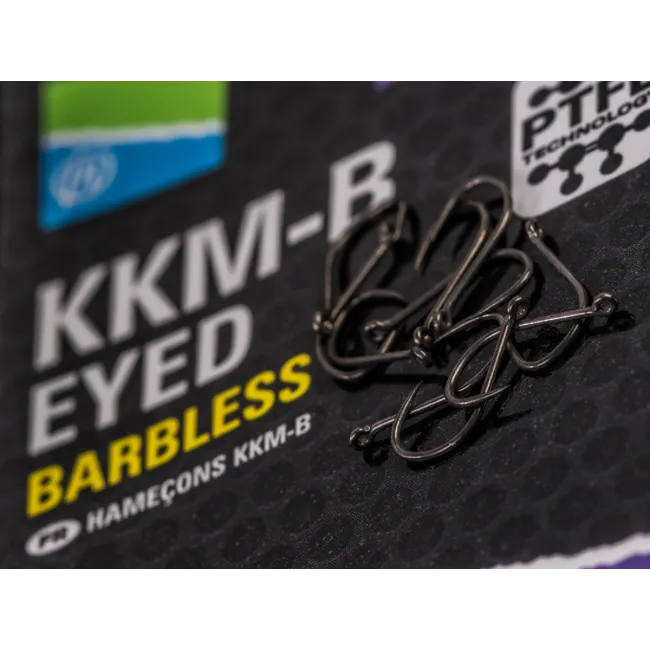Carlige Preston KKM-B Barbless, 10buc/plic