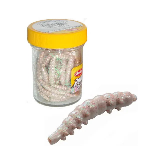 Naluca Berkley PowerBait Power Honey Worm Natural/Scales, 60g, 55buc/borcan