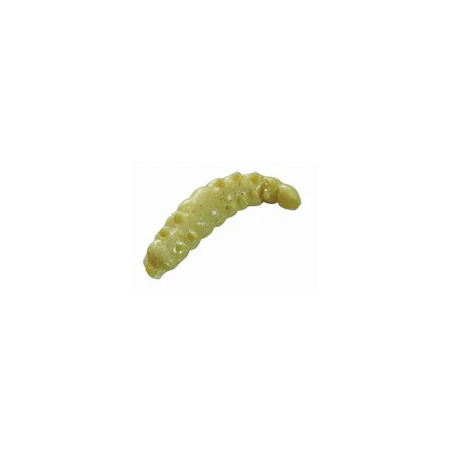 Viermi Artificiali BERKLEY Powerbait Sparkle Honey Worm, 2.5cm, 55buc/flacon, Galben