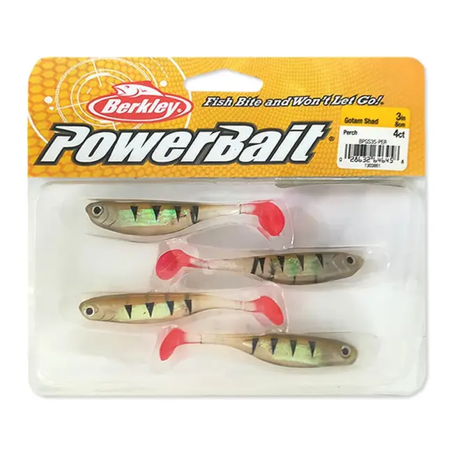 Set Shaduri BERKLEY Powerbait Gotam 8cm, Perch