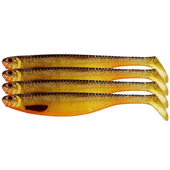 Shad WESTIN Shadteez Slim, Gold Rush, 10cm, 6g, 3buc/plic