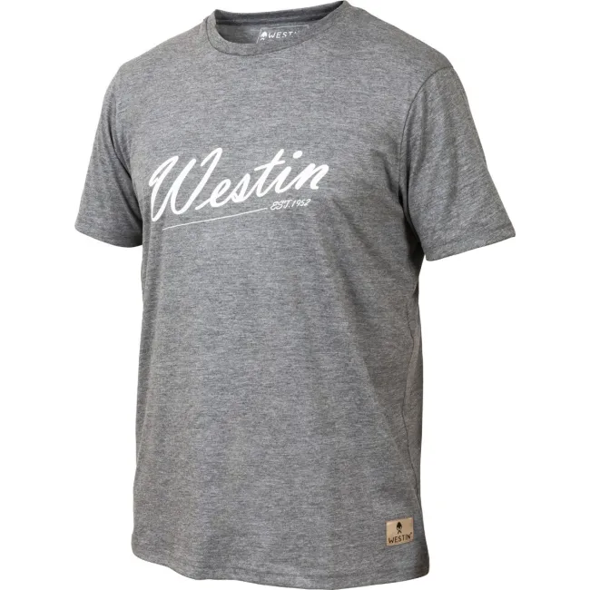 Tricou Westin Old School T-Shirt, Grey Melange