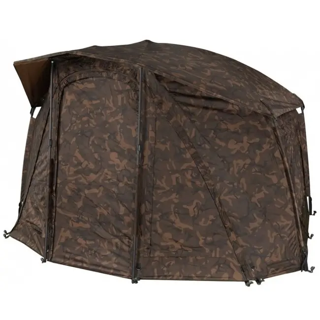 Cort Pescuit Fox Frontier XD Camo - Montaj Rapid si Protectie Completa