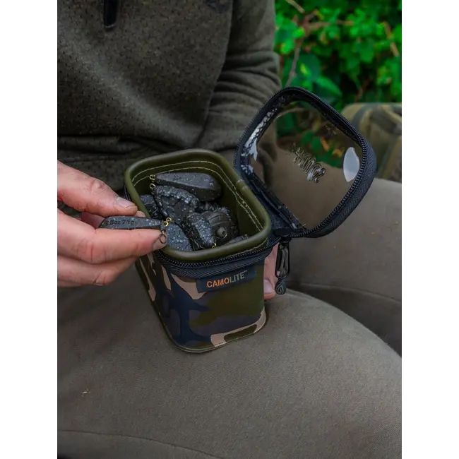 Geanta Impermeabila pentru Accesorii Fox Aquos Camo EVA Bag, Large