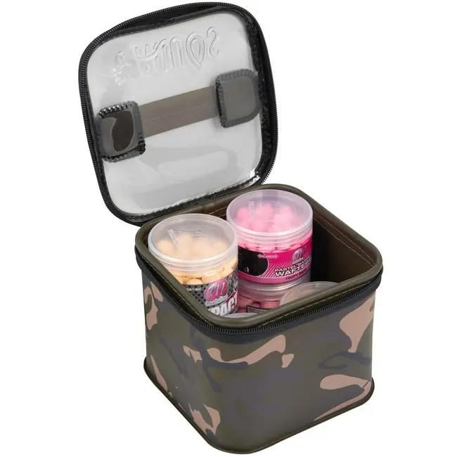 Geanta Impermeabila pentru Accesorii Fox Aquos Camo EVA Bait Storage
