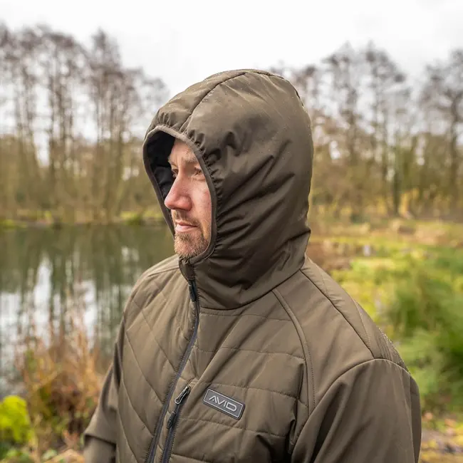 Geaca cu Gluga AVID Carp Thermite Pro Jacket