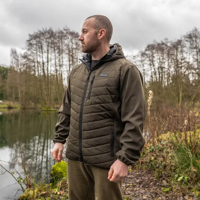 Geaca cu Gluga AVID Carp Thermite Pro Jacket