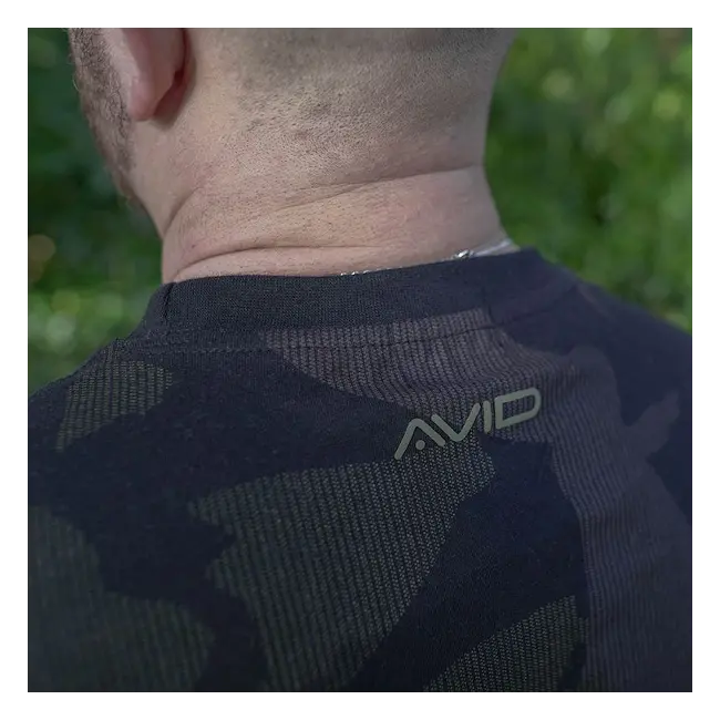 Tricou Avid Carp Distortion Camo T-Shirt