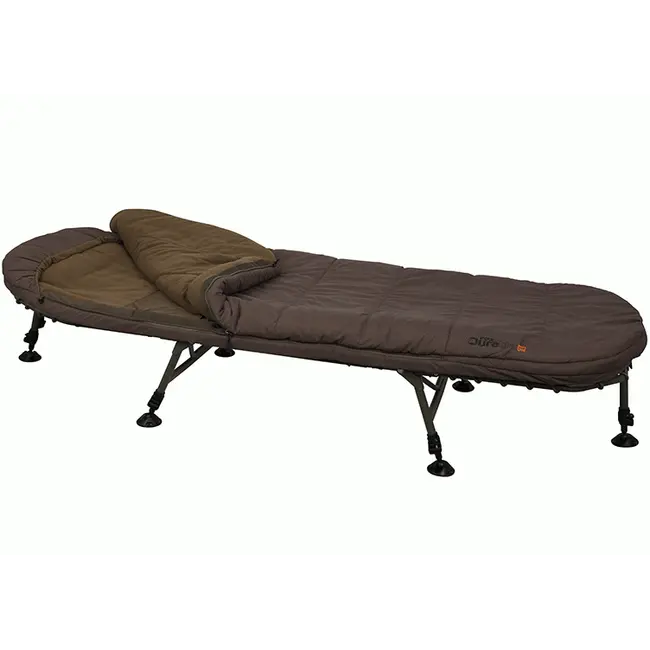 Combo Pat Pescuit + Sac de Dormit Fox Duralite 3 Season System