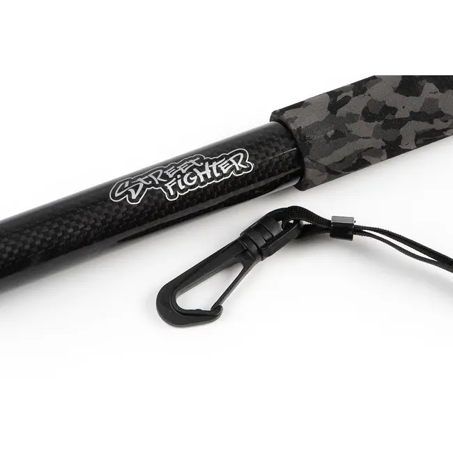 Minciog Telescopic cu Plasa Cauciucata Fox Rage Short Street Fighter Carbon Net, 40x50cm, 40cm