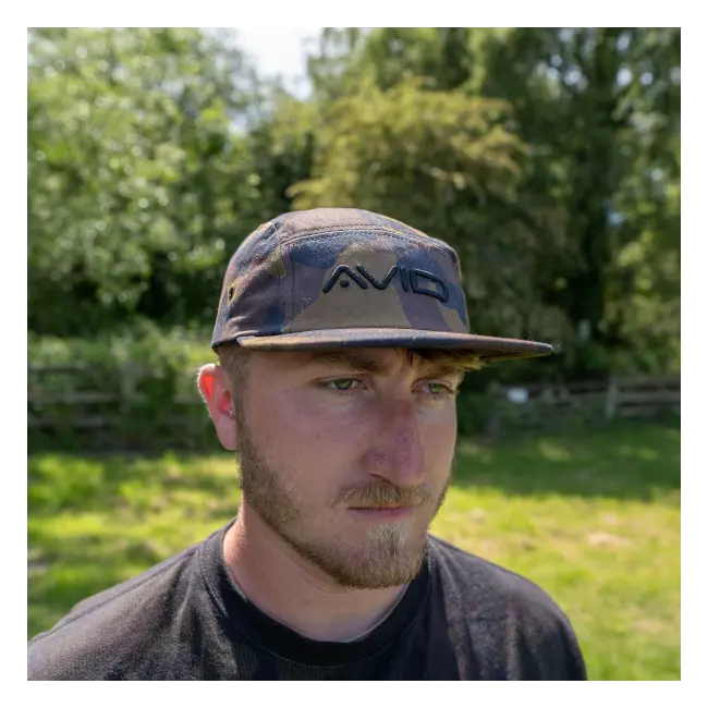 Sapca Avid Carp Camo 5 Panel Cap