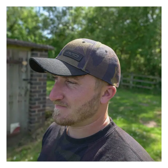 Sapca Pescuit Avid Carp Camo Baseball – Confort, Stil si Protectie Outdoor