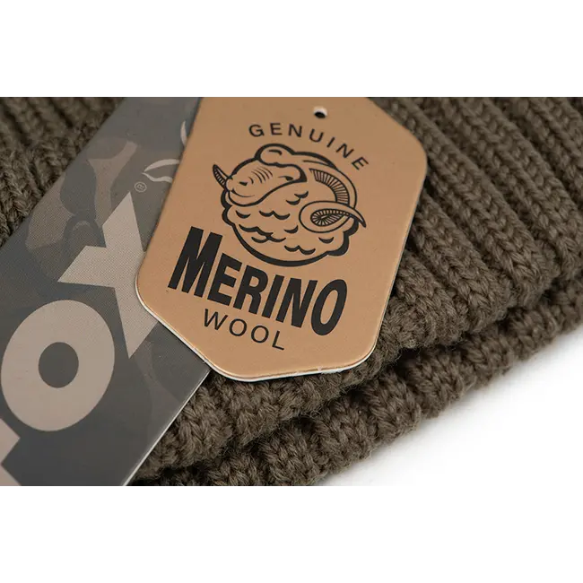 Caciula Fox Merino Trawler Olive