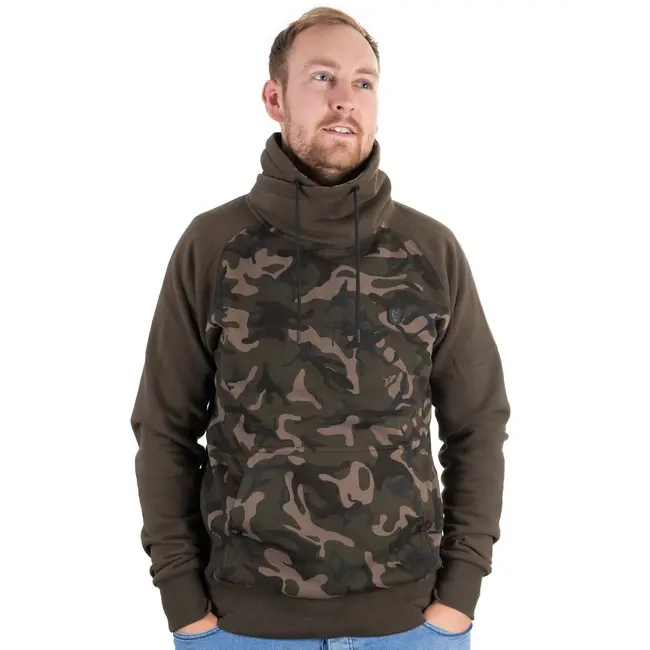 Hanorac FOX High Neck, Khaki/Camo