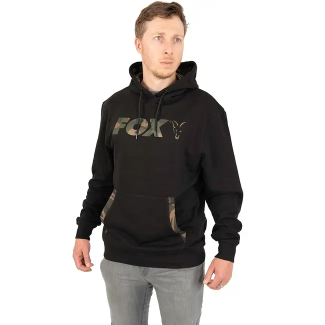 Hanorac Fox LW Print Pullover Black/Camo