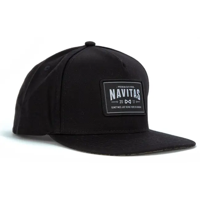 Sapca Navitas MFG Black Snapback Cap