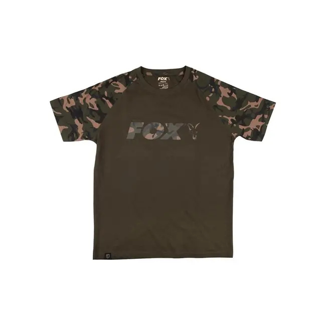 Tricou Fox Raglan Camo/Khaki T-Shirt