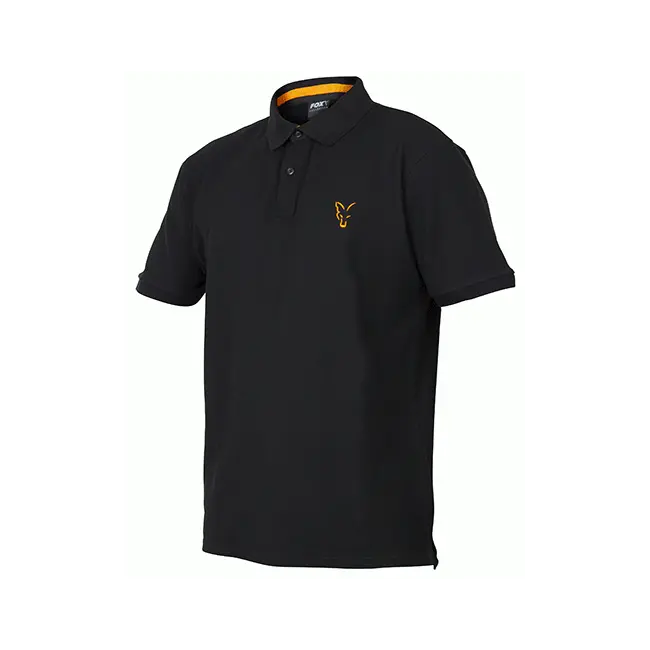 Tricou Polo FOX Collection Orange & Black Polo Shirt