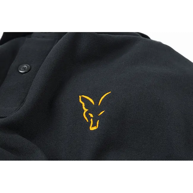 Tricou Polo FOX Collection Orange & Black Polo Shirt