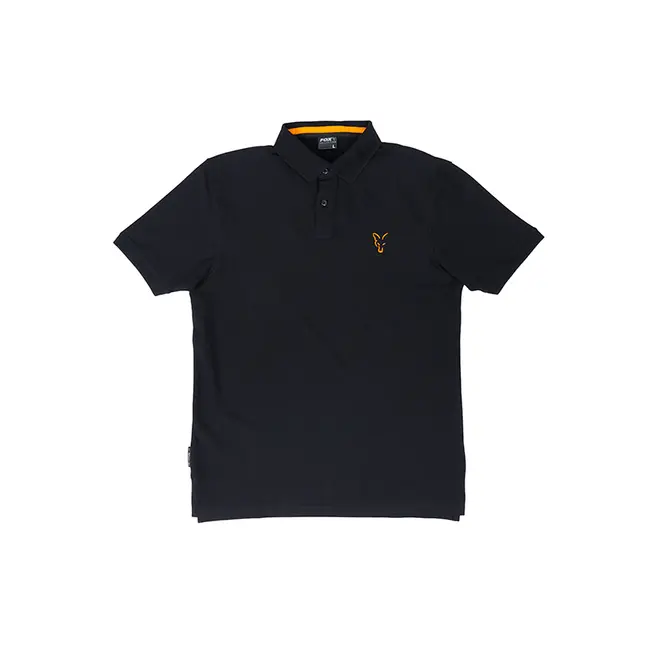 Tricou Polo FOX Collection Orange & Black Polo Shirt